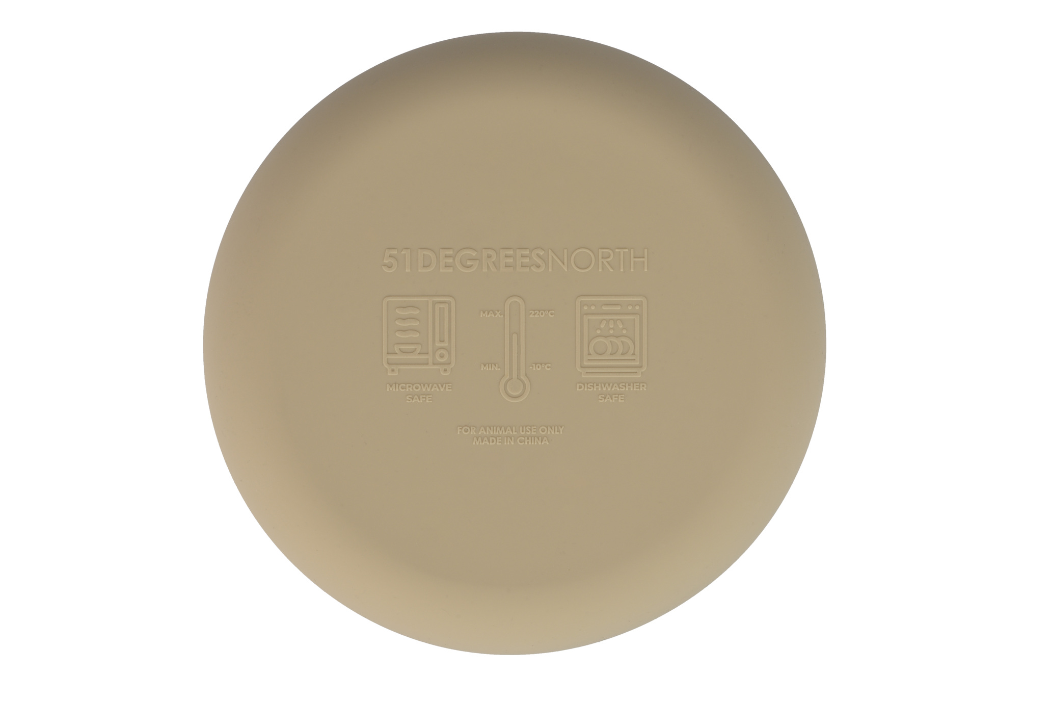 Slow Feeder Bowl 1400 ml für Schnellfresser - Farbe: Sand